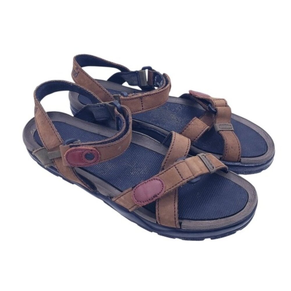 Timberland Brown Leather Adjustable Strap Hiking Sandals Women's Size 9